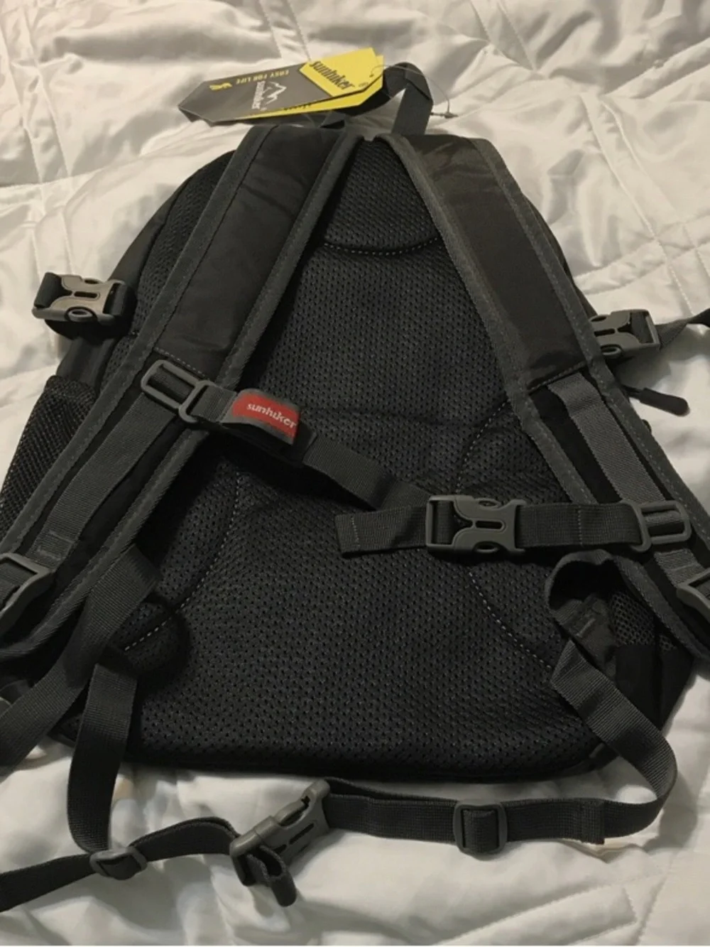 Sunhiker Cycling/hiking Water Resistant Black Hiking Backpack